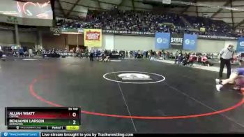 3A 160 lbs Quarterfinal - Benjamin Larson, Hermiston vs Alijah Wiatt, Capital