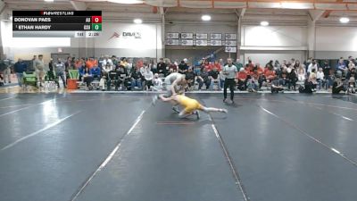 141 lbs Quarterfinal - Ethan Hardy, Glenville State vs Donovan Paes, Ashland