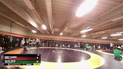 46 lbs Round 1 (4 Team) - Grey Huber, Uintah vs Miles Heck, Iron County