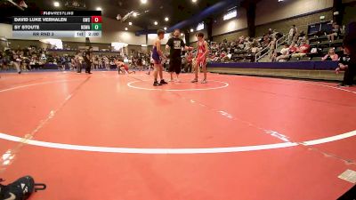 100-106 lbs Rr Rnd 3 - David Luke Verhalen, Gladiator Wrestling Club vs Sy Stoute, North Desoto Wrestling Academy