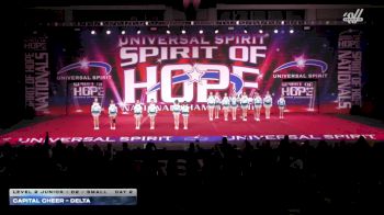 Capital Cheer - Delta [2026 L2 Junior - D2 - Small Day 2] 2026 Spirit of Hope Grand Nationals