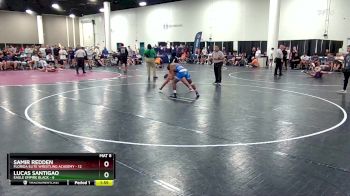 126 lbs Semis & 1st Wrestleback (8 Team) - Samir Redden, Florida Elite Wrestling Academy vs Lucas Santigao, Eagle Empire Black