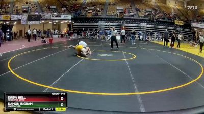 149 lbs Quarterfinal - Damon Ingram, Unattached vs Drew Bell, Fort Hays State