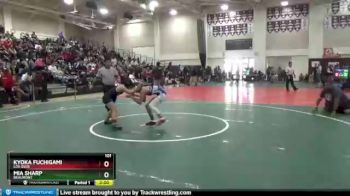 101 lbs Champ. Round 1 - Kyoka Fuchigami, Los Osos vs Mia Sharp, Beaumont