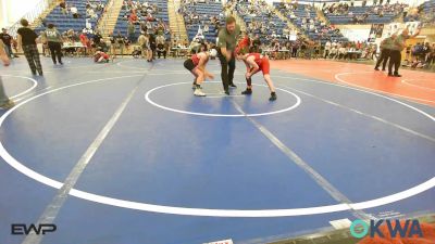 90 lbs Consolation - Tucker Piersol, Claremore Wrestling Club vs Cole Richardson, Barnsdall Youth Wrestling