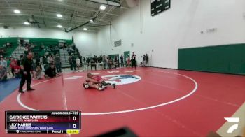 125 lbs 1st Place Match - Caydence Watters, Windy City Wrestlers vs Lily Harris, Green River Grapplers Wrestling