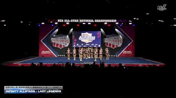 Infinity Allstars - Lady Legends [2026 L5 Senior - Small - A Day 1] 2026 NCA All-Star National Championship