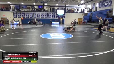 157 lbs Cons. Round 3 - Michelangelo Scalera, Loras vs Alex Muhammad, Eureka
