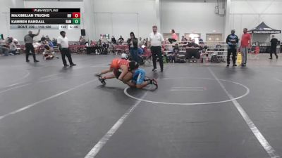 110-120 lbs Semifinal - Maximilian Truong, NOVA WC vs Kamren Randall, Rampage