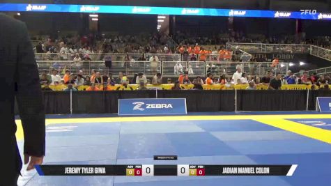 Jadian Manuel Colon vs Jeremy Tyler Giwa 2025 Pan Kids Jiu-Jitsu IBJJF Championship