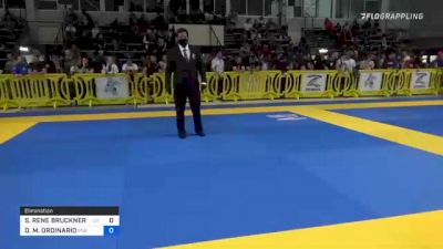 SANTOS RENE BRUCKNER RIVERA vs DUSTIN M. ORDINARIO 2021 Pan IBJJF Jiu-Jitsu No-Gi Championship