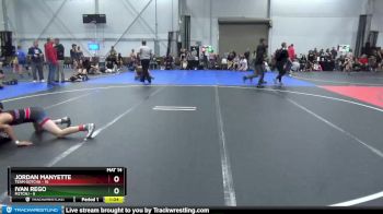 92 lbs Round 5 (6 Team) - Jordan Manyette, Team Gotcha vs Ivan Rego, M2TCNJ