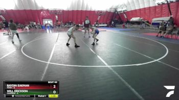 113 lbs Placement Matches (16 Team) - Baydin Eakman, Mora vs Will Erickson, Cameron