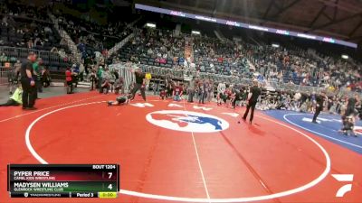 50 lbs 3rd Place Match - Collins Gerk, Douglas Wrestling Club vs Pyper Price, Camel Kids Wrestling