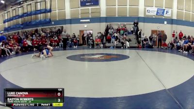 126 lbs Semis & Wb (16 Team) - Luke Canova, Martinsville vs Easton Roberts, Terre Haute South