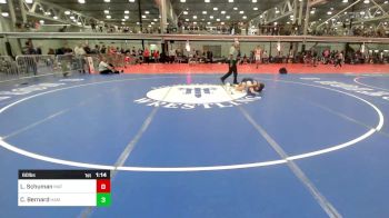 60 lbs Rr Rnd 3 - Lucas Schuman, Mat Assassins Wrestling Club vs Christian Bernard, Hammer Wrestling