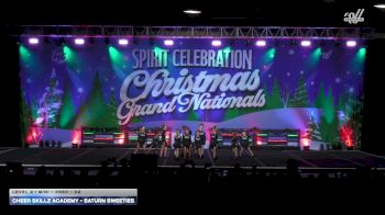 Cheer Skillz Academy - Saturn Sweeties [2025 L2.1 Mini - PREP - D2] 2025 Spirit Celebration Christmas Grand Nationals