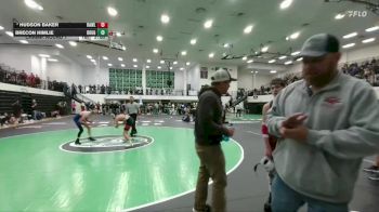 120 lbs Champ. Round 1 - Brecon Himlie, Douglas vs Hudson Baker, Rawlins