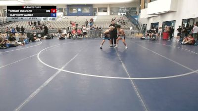 126 lbs 5th Place Match - Emilio Escobar, Granite Wrestling Club vs Matthew Valdez