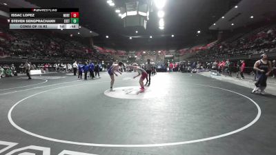 192 lbs Consi Of 16 #2 - Issac Lopez, North vs Steven Sengprachanh, Exeter Union