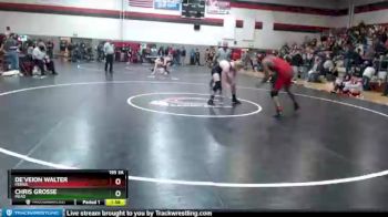 195 lbs Semifinal - Chris Grosse, Mead vs De`Veion Walter, Ferris