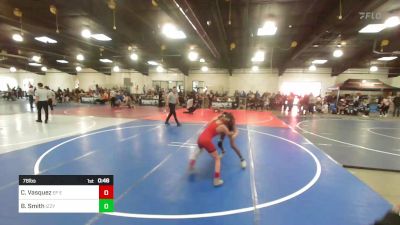 78 lbs Consolation - Charlie Vasquez, EP Enforcers vs Brooklyn Smith, Izzy Style NM Beast