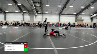 92 lbs Rr Rnd 1 - Archer Lopez, Black Fox Wrestling Academy vs Javier Vazquez, Pinnacle Wrestling Club