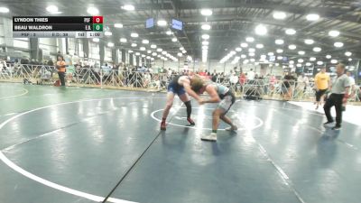 182 lbs Rr Rnd 1 - Lyndon Thies, PSF Wrestling Academy - HSB vs Beau Waldron, E.D.I.T.H - HSB