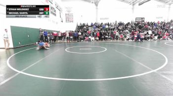 113 lbs 3rd Place - Ethan Melendez, Goodwin Tech* vs Michael Saintil, Lyman Mem/Windham Tech