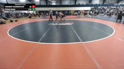 165 lbs Champ. Round 2 - Ethan Bliss, Elizabethtown vs Taggart Kazmierczak, Wheaton