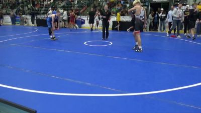 120 lbs Cons. Quarters - Kaleb Brown, Hawkeye Wrestling Academy vs Braxton Brink, Prairie High School