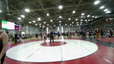 92 lbs Cons. Semis - Peerless Portrey, Big Cat Wrestling Club vs Paxton Bylin, Mat Demon Wrestling Club