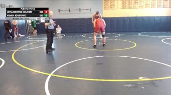 190 lbs Champ. Round 2 - Luka Bartko-Wilson, Oregon City vs Neven Josipovic, Lincoln