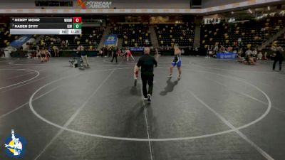 285 lbs 7th Place Match - Henry Mohr, Waukee Northwest vs Kaden Stitt, Iowa City, West