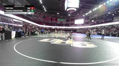 126 lbs Cons. Round 3 - Jeff Hill, Timberline vs Mason Christophel, Mountain View