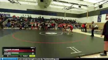 182 lbs Cons. Round 4 - Holden Hohman, Mt. Spokane vs Connor Stearns, Ferris