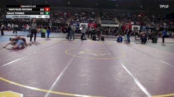 125 lbs Cons. Round 3 - Halle Thomas, Skyline vs Makynlee Watkins, Juab