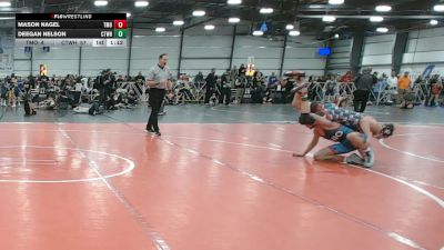 140 lbs Round 3 (12pm Friday) - Deegan Nelson, CTWHALE vs Mason Nagel, Team Ohio