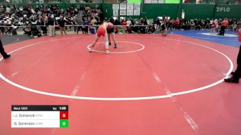 215 lbs Semifinal - James Duhancik, Stratford vs Sam Sorenson, Homer