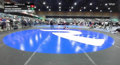 120 lbs 7th Place - Isabella Corea, Spanish Springs vs Tatiana Colmenero, Gilroy