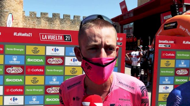 Hugh Carthy Struggled In Vuelta Summit Finish