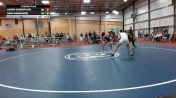 165 lbs Round 3 (6 Team) - John Rudebaugh, Eastern Oregon University (OR) vs Aaron Concepcion, Clackamas Community College