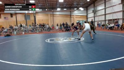 165 lbs Round 3 (6 Team) - John Rudebaugh, Eastern Oregon University (OR) vs Aaron Concepcion, Clackamas Community College
