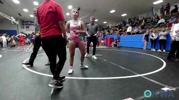 138 lbs Rr Rnd 4 - Iris Cisneros, Skiatook Youth Wrestling vs Bryleigh Hightower, Chandler Takedown Club