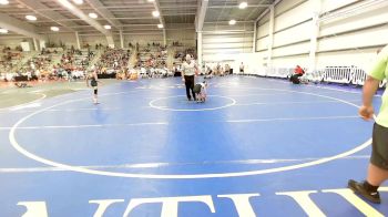 65 lbs Rr Rnd 1 - Gabe Peace, OMP Elem vs Salvatore Maiorana, Ride Out Wrestling Club Green