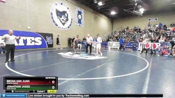 113 lbs Semifinal - Jonathan Jasso, Dos Palos vs Bryan San Juan, Santa Maria