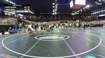 150 lbs Champ. Round 1 - Simon Gelman, Olympic Heights vs Caden Krsul, Jesuit