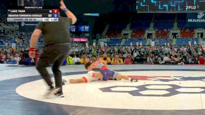 126 lbs Champ. Rd Of 64 - Luke Tran, CA vs Sebastian Torregrosa Gonzalez, UST