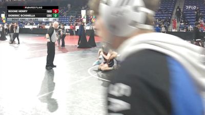 126 lbs Round Of 64 - Boone Henry, Fairfield Warde vs Dominic Schinella, Concord