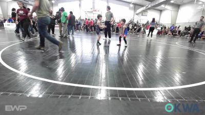 55 lbs Round Of 16 - Brantley Youngblood, Raw Wrestling Club vs Kyler Lands, Bartlesville Wrestling Club